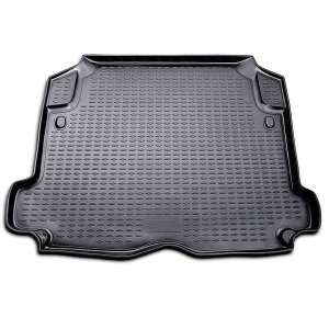 Volvo S60 Trunk Mat - Omac - TPE Black 1 Pc - Black - '01-'09